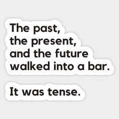 It was tense.