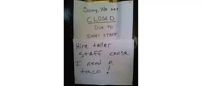 Short staff